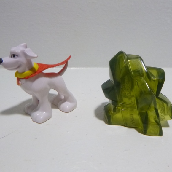 LOT IMAGINEXT SUPERMAN SUPERDOG  KRYPTONITE & JETPACK - Picture 2 of 11